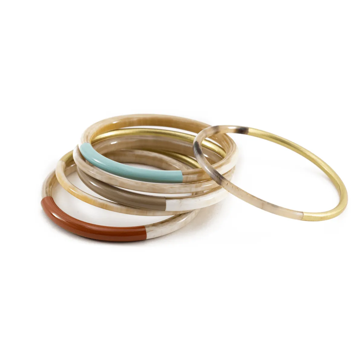 Autumn Metallic Bangle Set sold by Sunshine Tienda