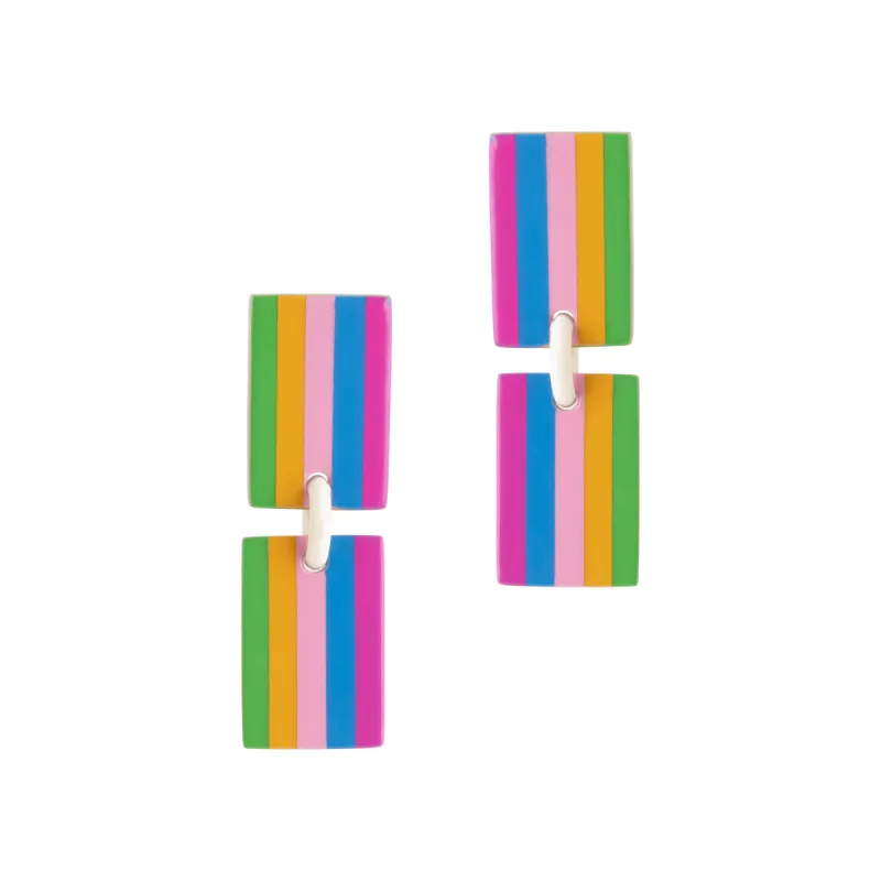 Pacific Stripe Isabella Earrings sold by Sunshine Tienda