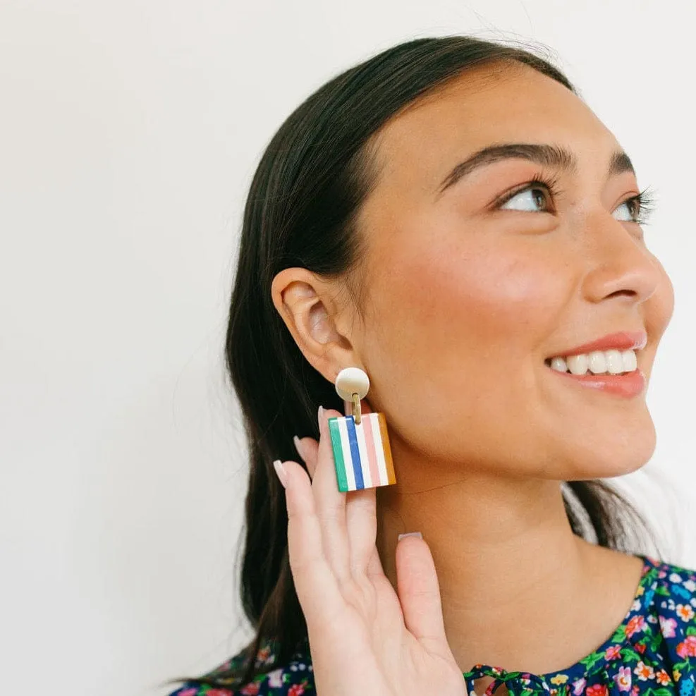 Desert Stripe Block Dangles sold by Sunshine Tienda product image thumbnail 3