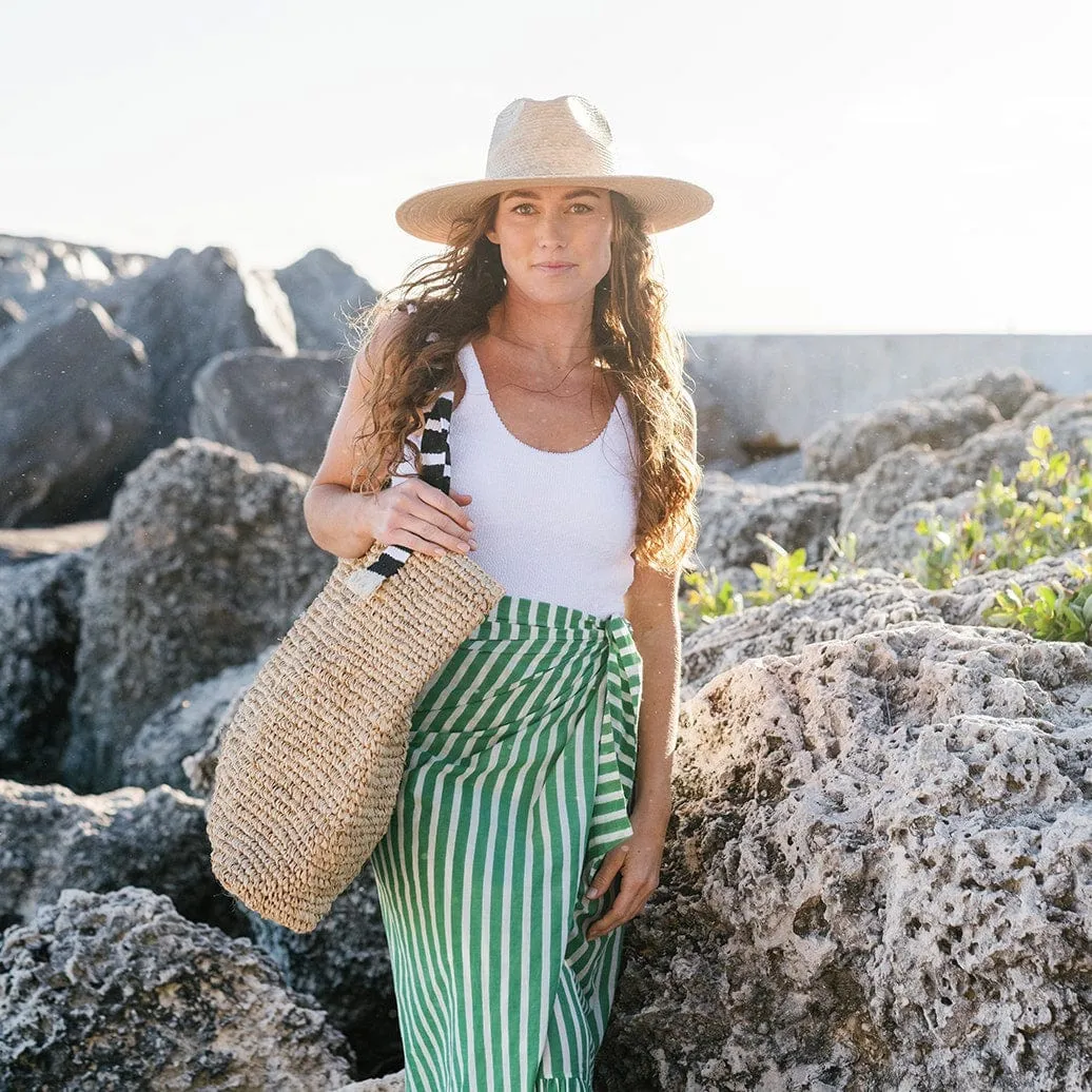 Jakeline Large Raffia Tote sold by Sunshine Tienda product image thumbnail 3