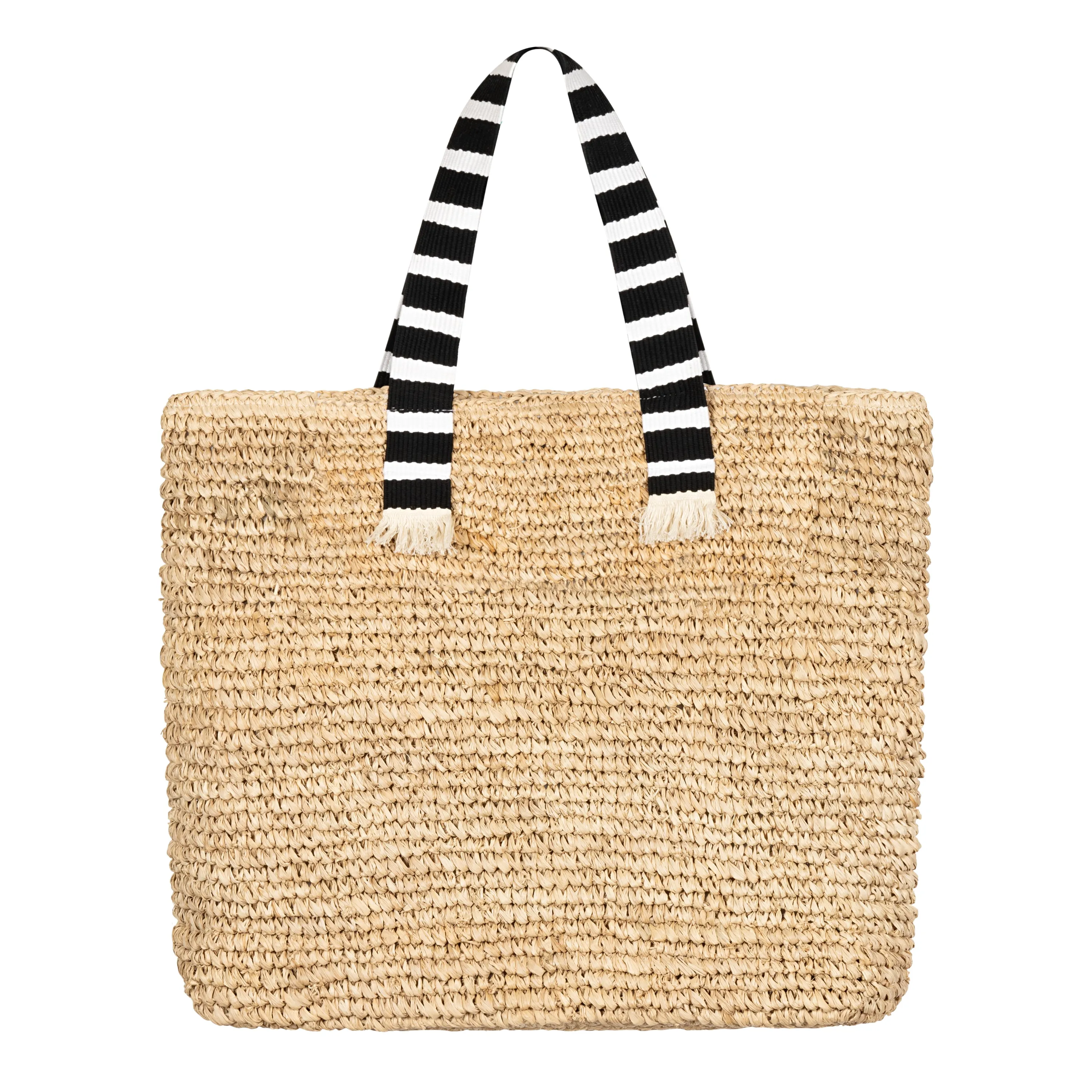 Jakeline Large Raffia Tote sold by Sunshine Tienda