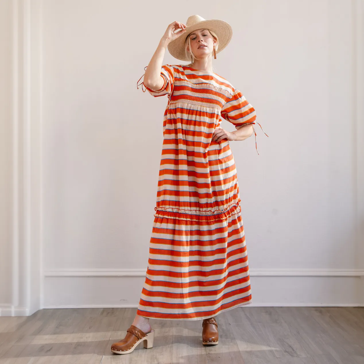 Hidalgo Stripe Katrin Dress sold by Sunshine Tienda