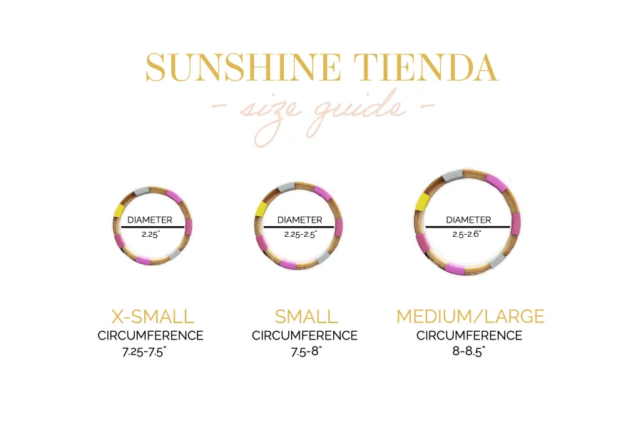 Colorful Tile Bangle Set sold by Sunshine Tienda product image thumbnail 4