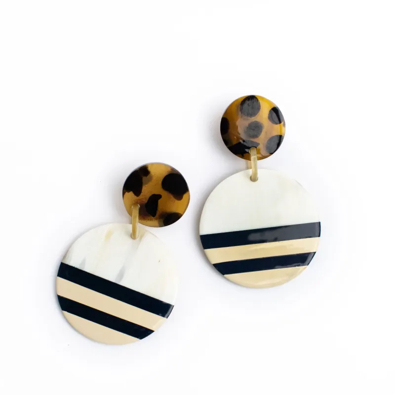 Sailing Circle Earrings sold by Sunshine Tienda