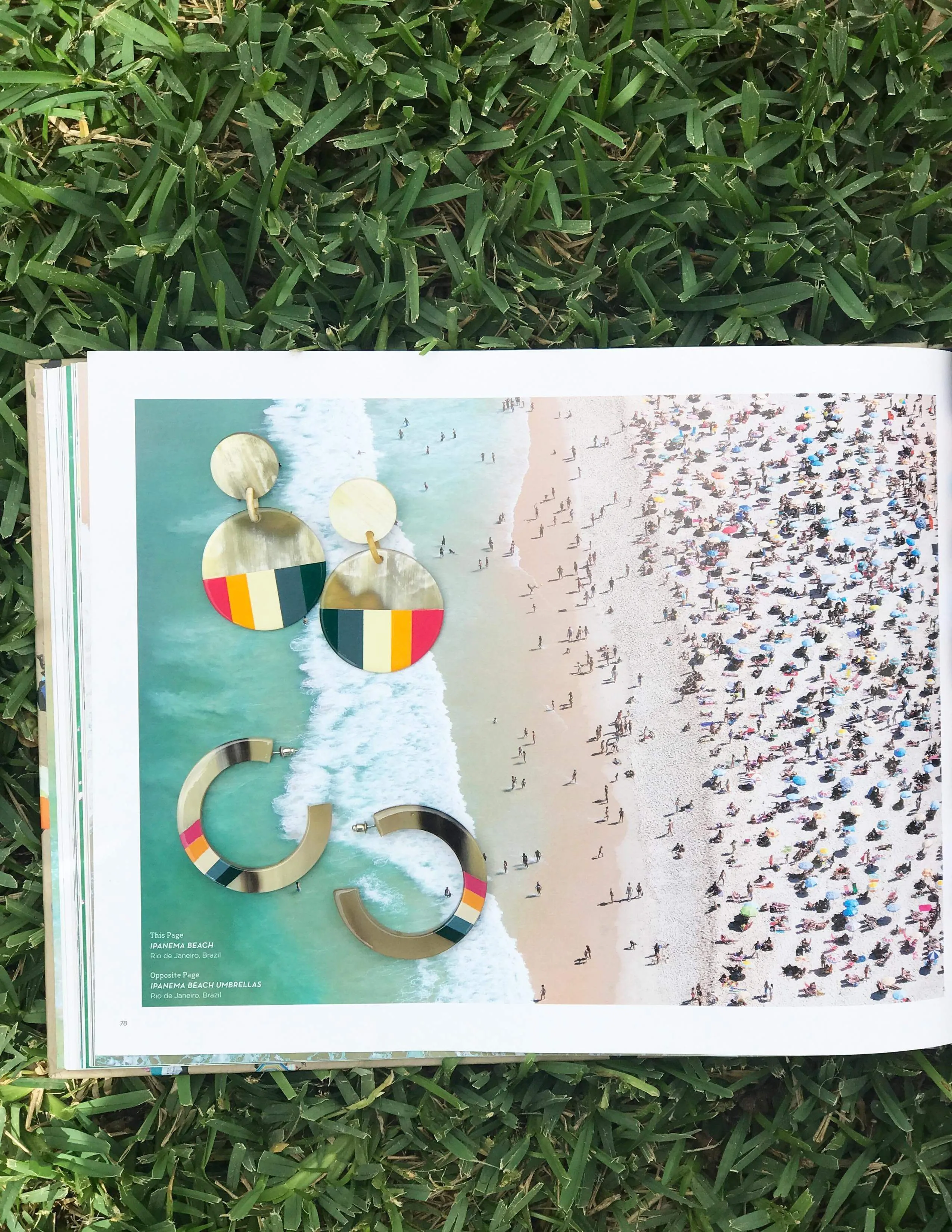 Rainbow Horn Hoop Earrings sold by Sunshine Tienda product image thumbnail 4