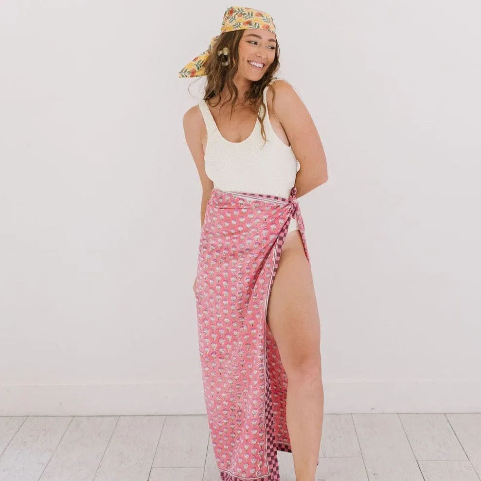 Raspberry Sarong sold by Sunshine Tienda product image thumbnail 3