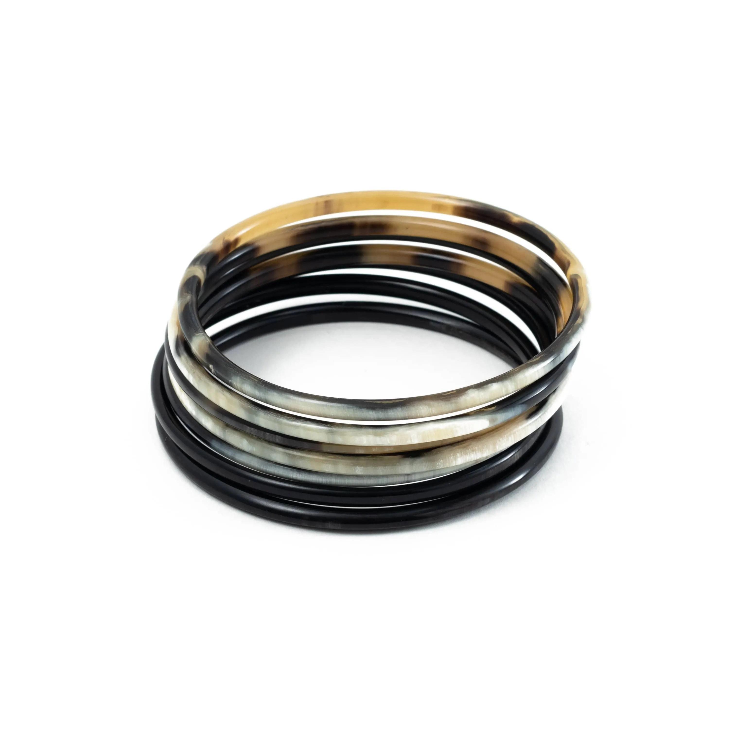 Natural Horn Bangle Set sold by Sunshine Tienda
