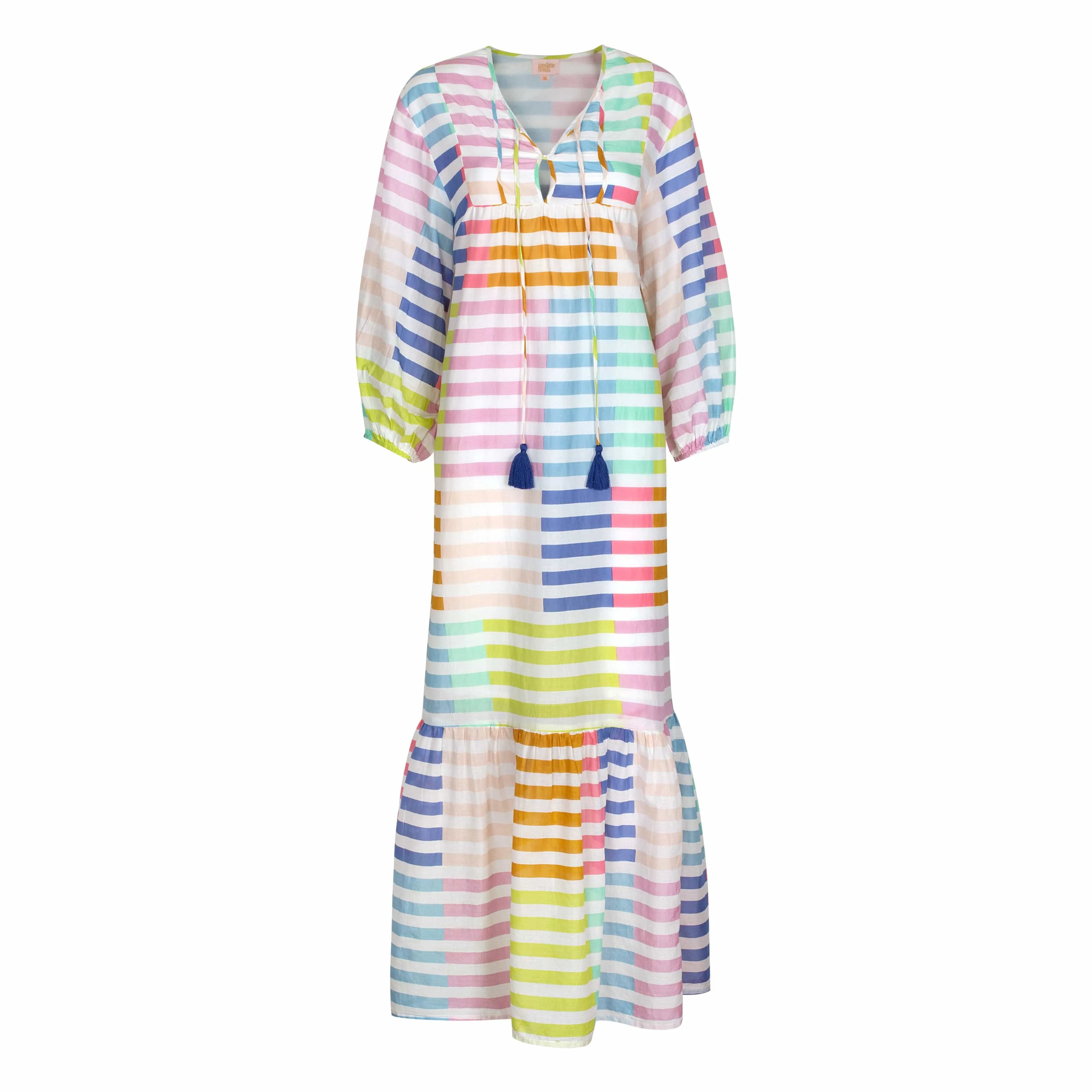 Colorful Stripe Copa Dress sold by Sunshine Tienda product image thumbnail 3