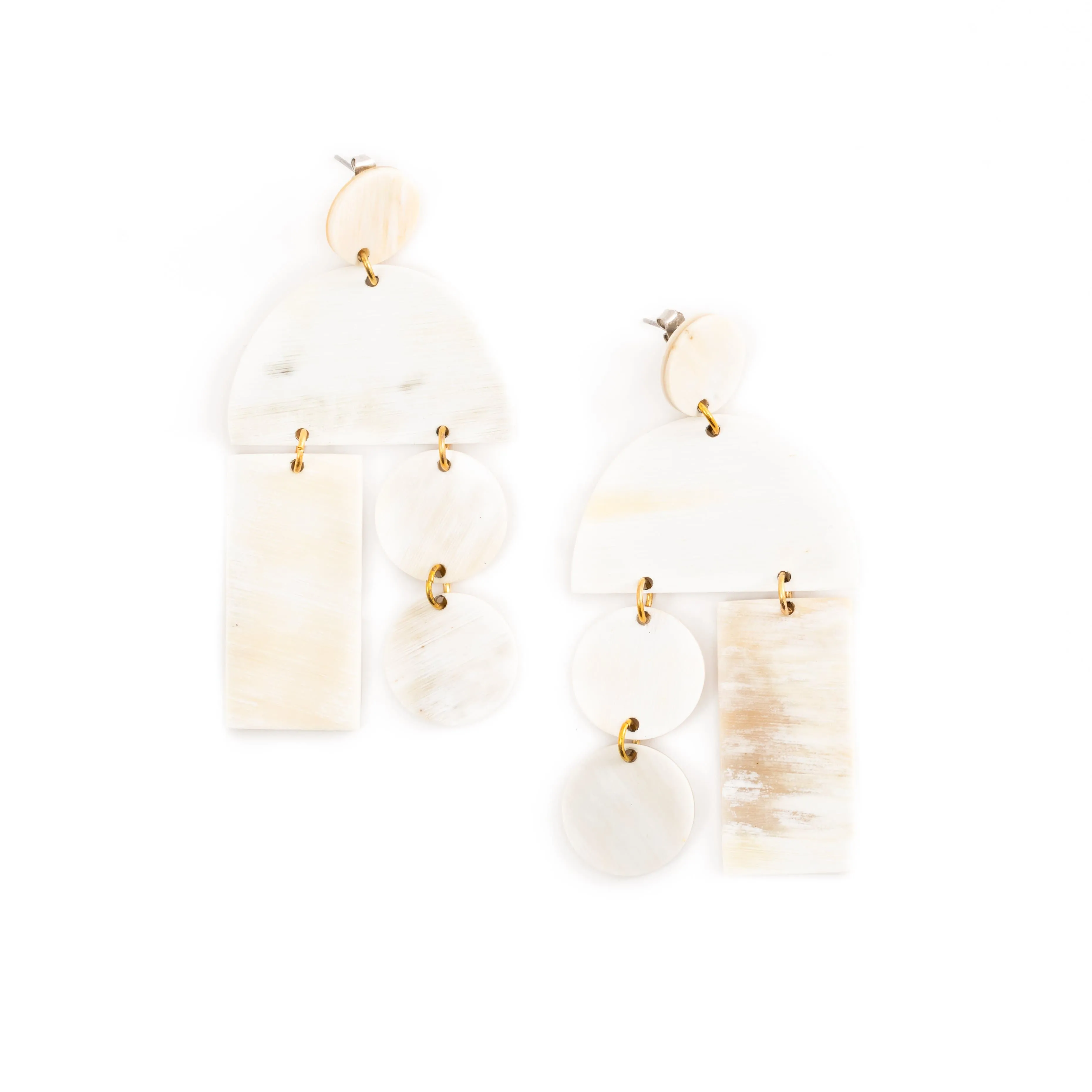 Natural Horn Mobile Earrings sold by Sunshine Tienda