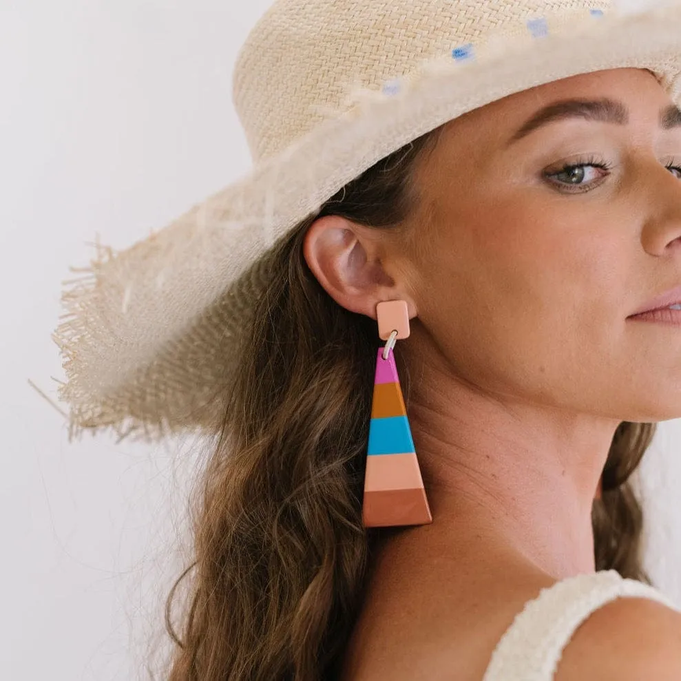 Ticky Tacky Shield Earrings sold by Sunshine Tienda product image thumbnail 2