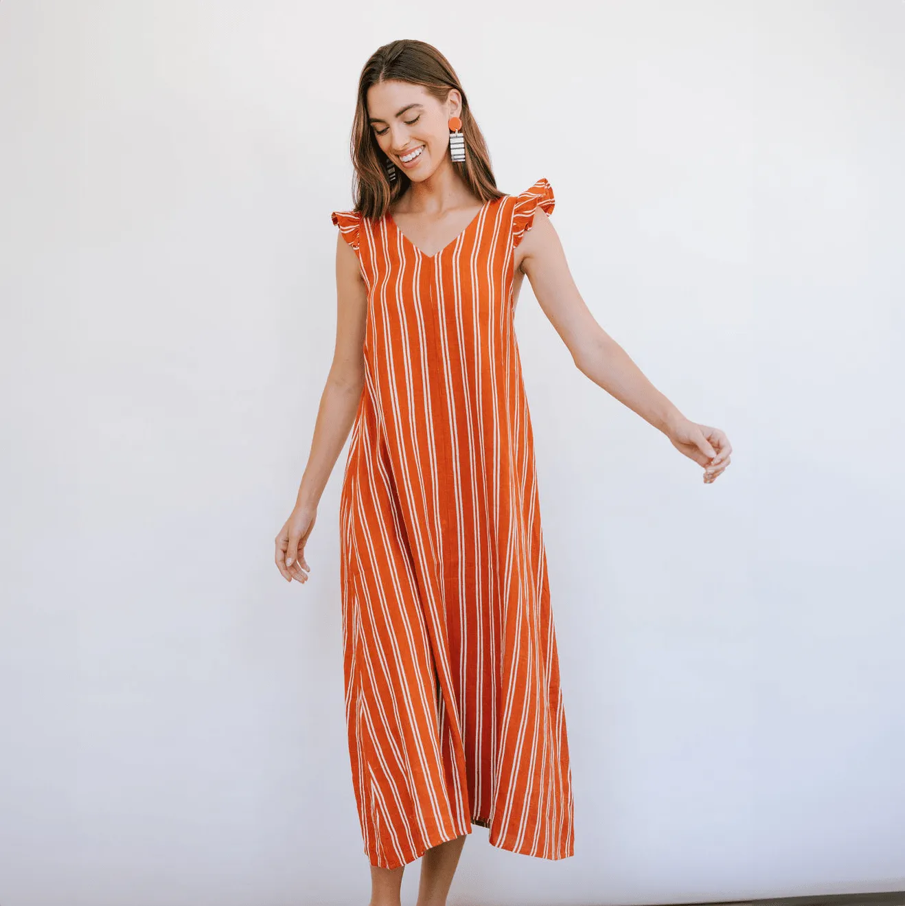Hemingway Stripe Sofia Dress sold by Sunshine Tienda product image thumbnail 3