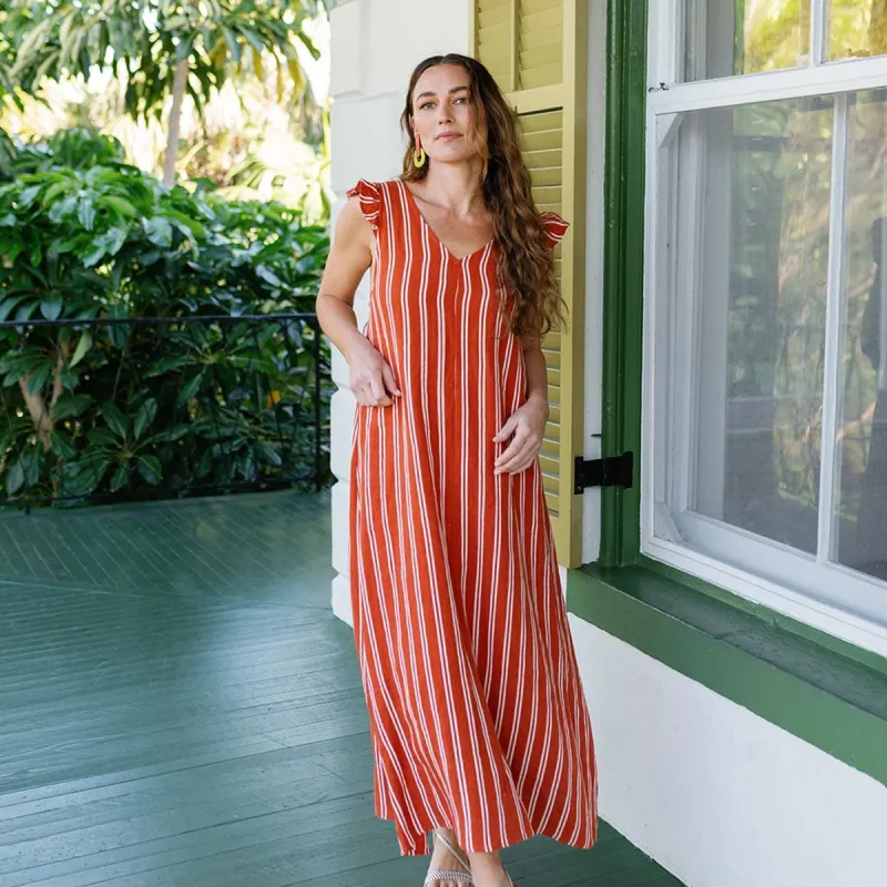 Hemingway Stripe Sofia Dress sold by Sunshine Tienda