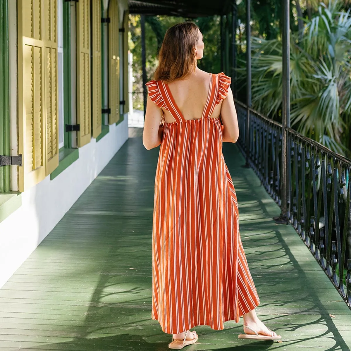 Hemingway Stripe Sofia Dress sold by Sunshine Tienda product image thumbnail 2