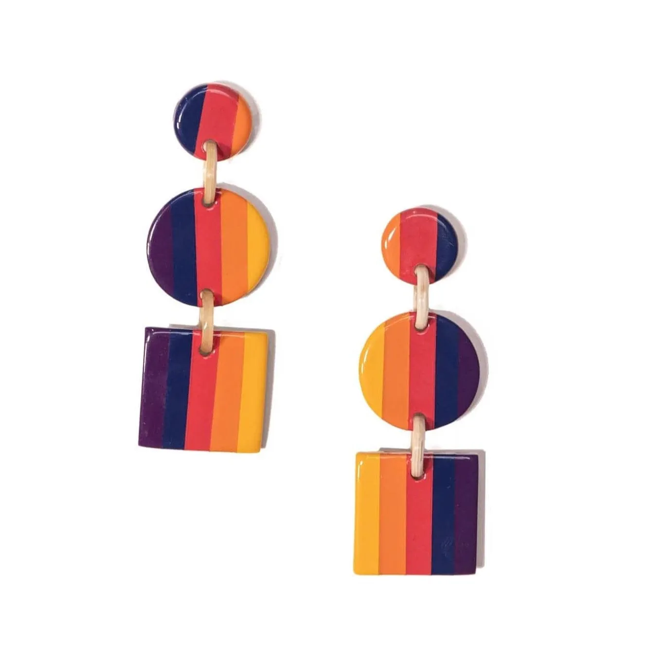 Rainbow Harbor Earrings sold by Sunshine Tienda product image thumbnail 2