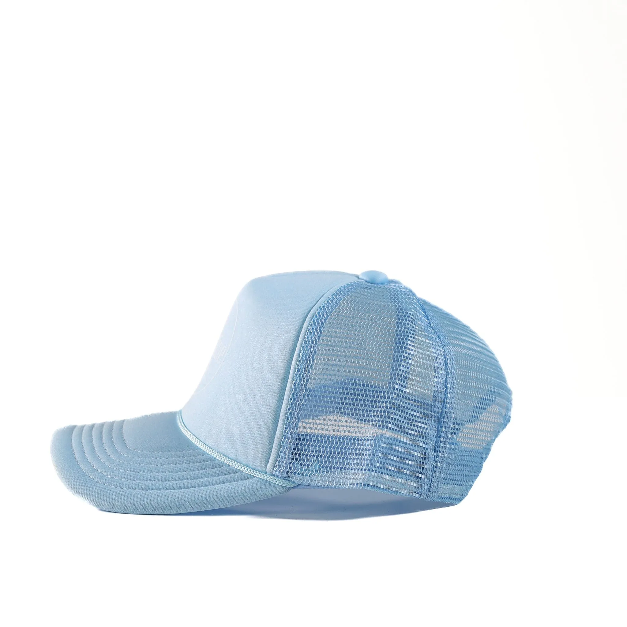 Sky Blue Sunbather Trucker Hat sold by Sunshine Tienda product image thumbnail 2