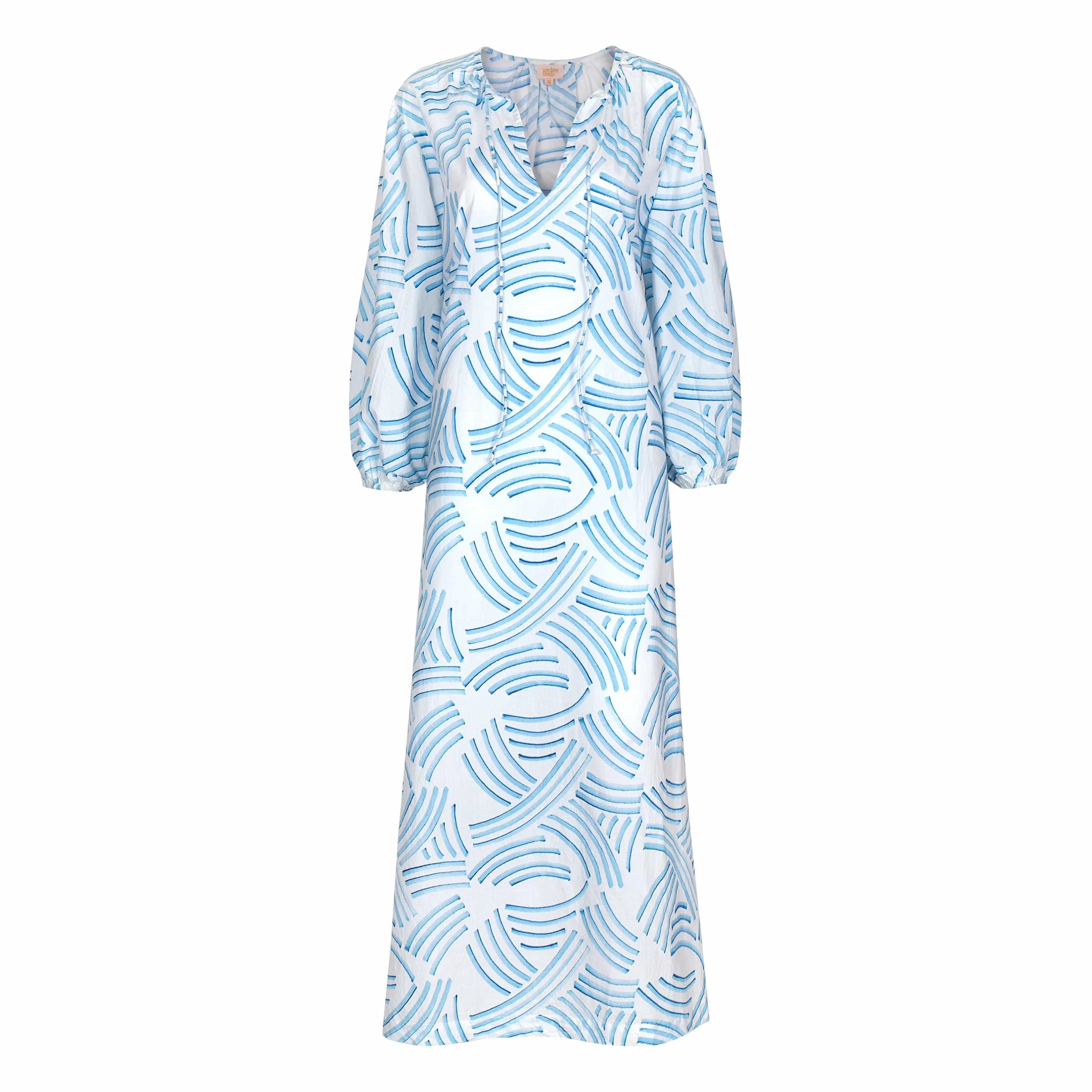 Shark Stripe Sienna Dress sold by Sunshine Tienda product image thumbnail 2