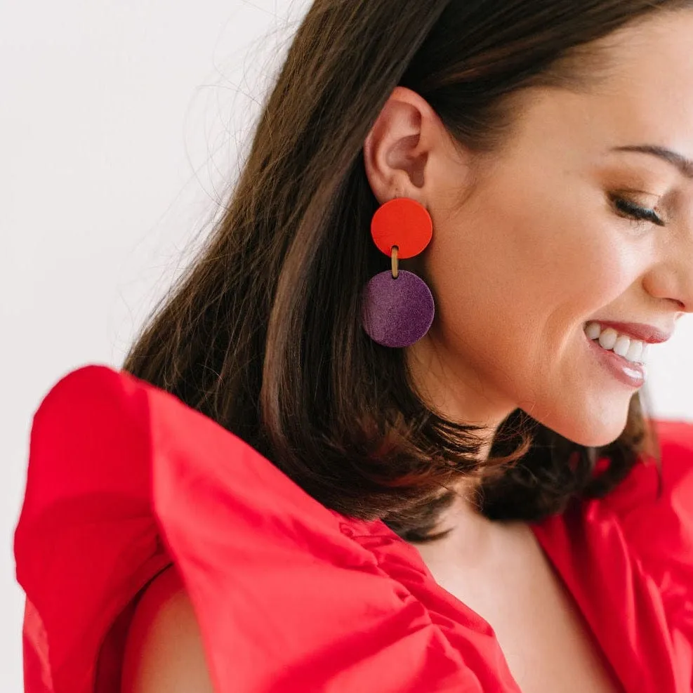 Double Dip Rio Earrings sold by Sunshine Tienda product image thumbnail 3