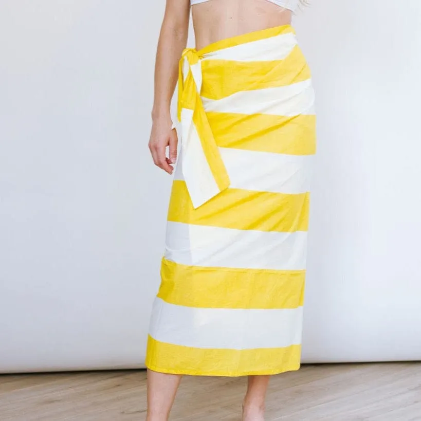 Banana Stripe Sarong sold by Sunshine Tienda
