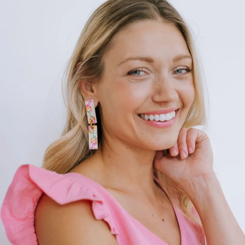 Rainbow Isabella Earrings sold by Sunshine Tienda