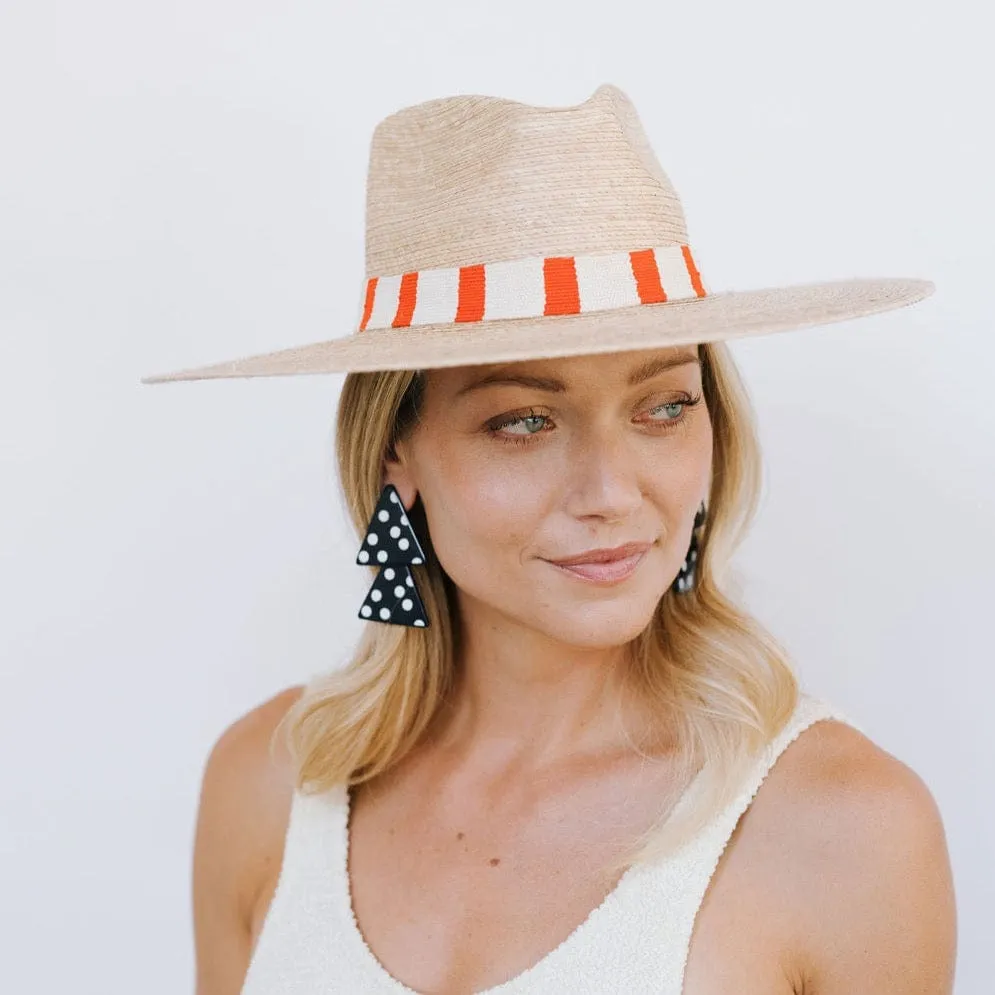 Polka Triangle Earrings sold by Sunshine Tienda product image thumbnail 3