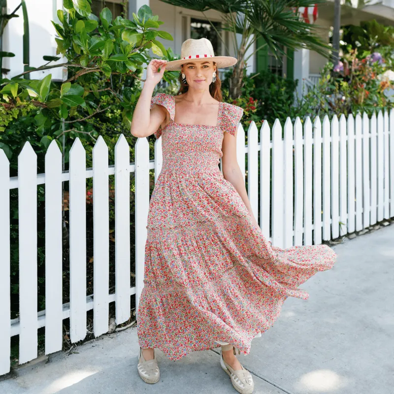 Caroline Flower Rio Dress sold by Sunshine Tienda