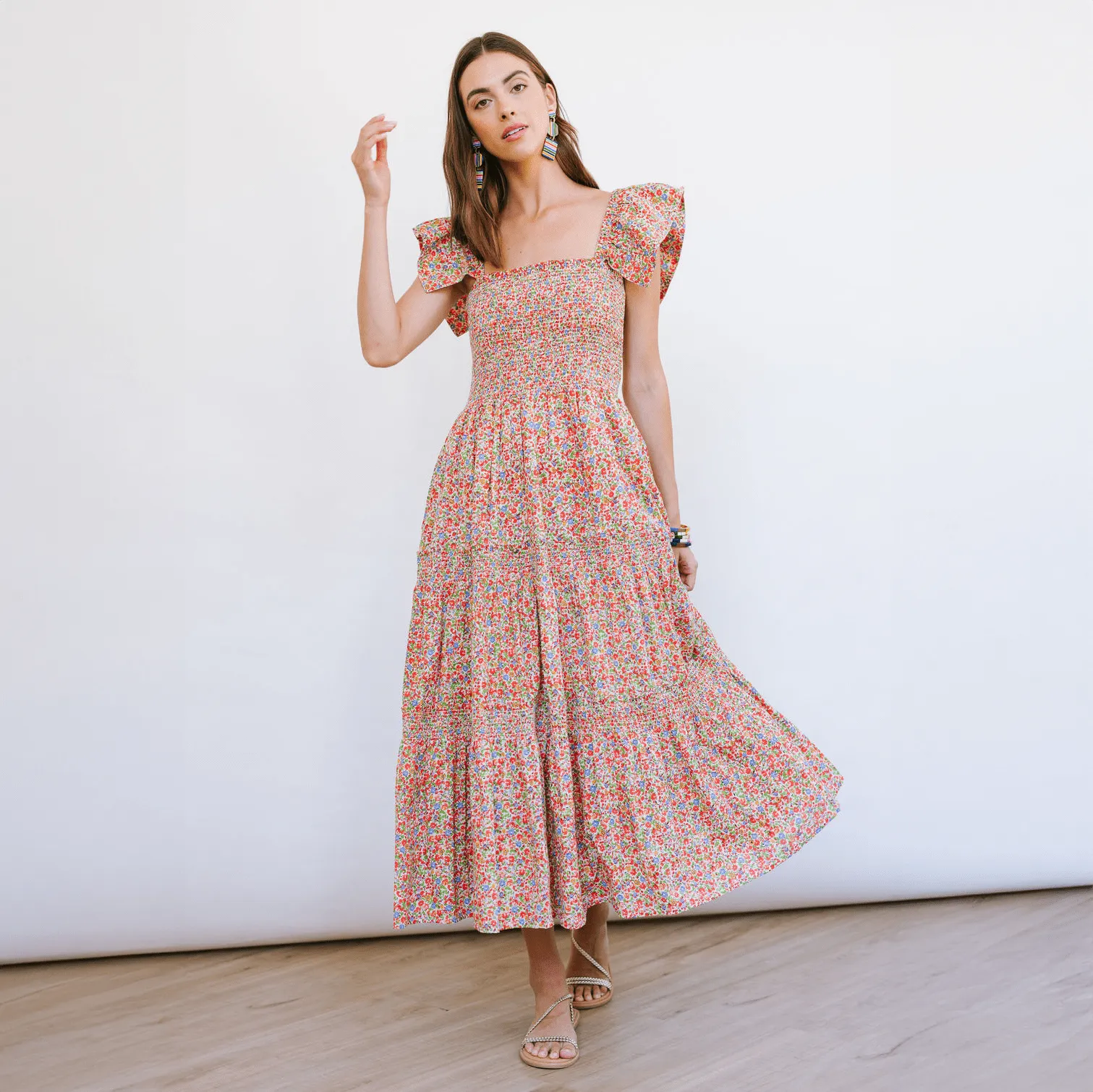 Caroline Flower Rio Dress sold by Sunshine Tienda product image thumbnail 2