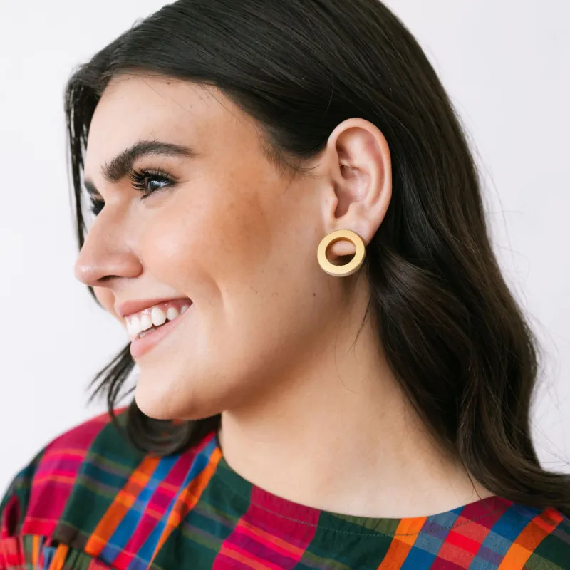 Gold Ring Studs sold by Sunshine Tienda