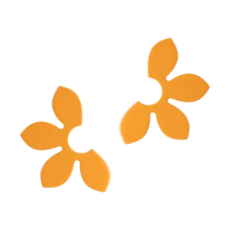 Orange Petal Earrings sold by Sunshine Tienda