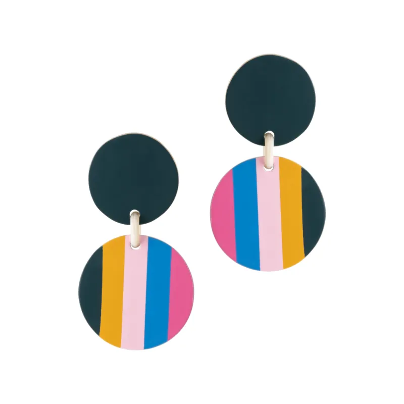 Pacific Stripe Double Dangles sold by Sunshine Tienda