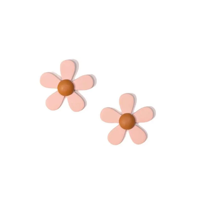 Blush Flower Earrings sold by Sunshine Tienda