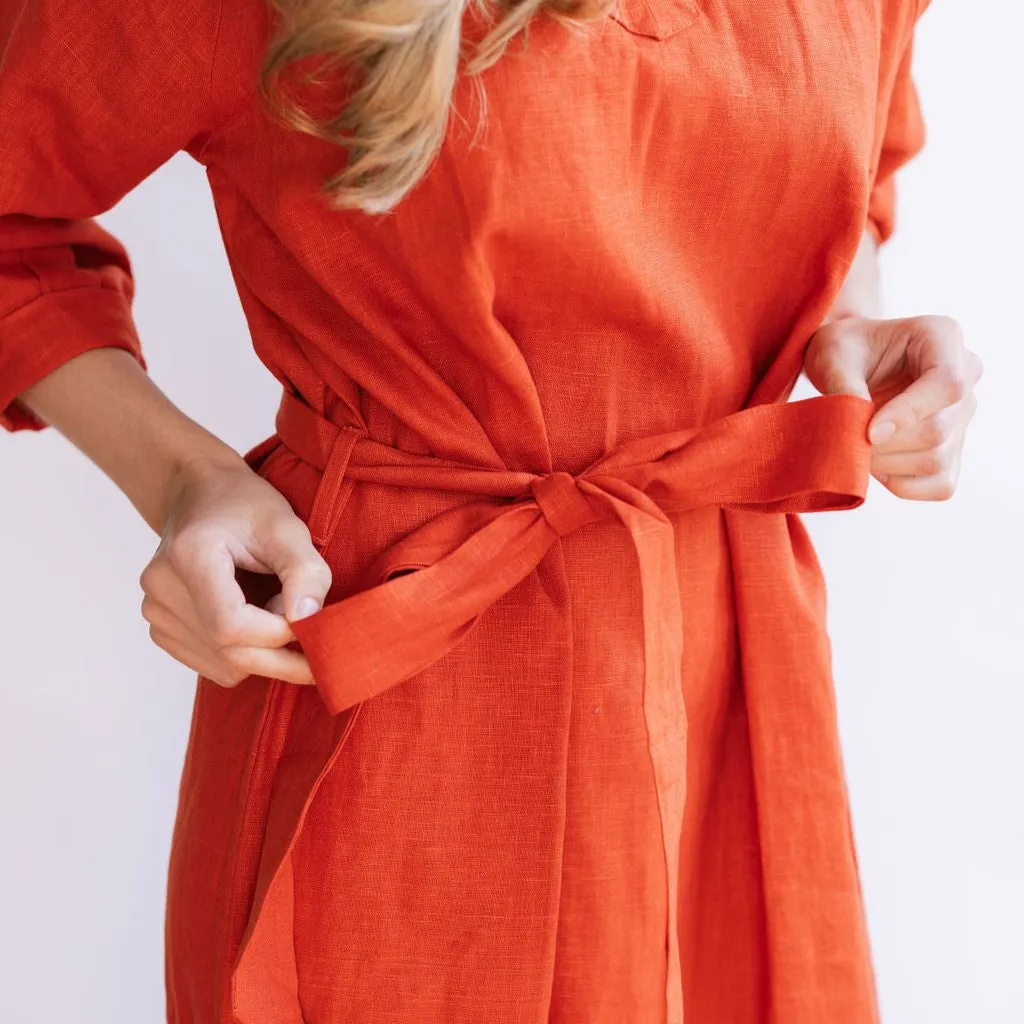 Red Tejate Dress sold by Sunshine Tienda product image thumbnail 2