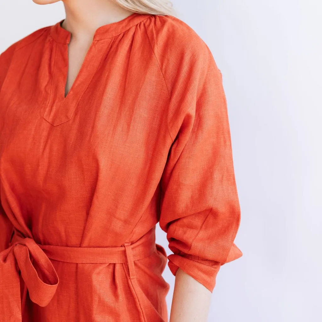 Red Tejate Dress sold by Sunshine Tienda product image thumbnail 3