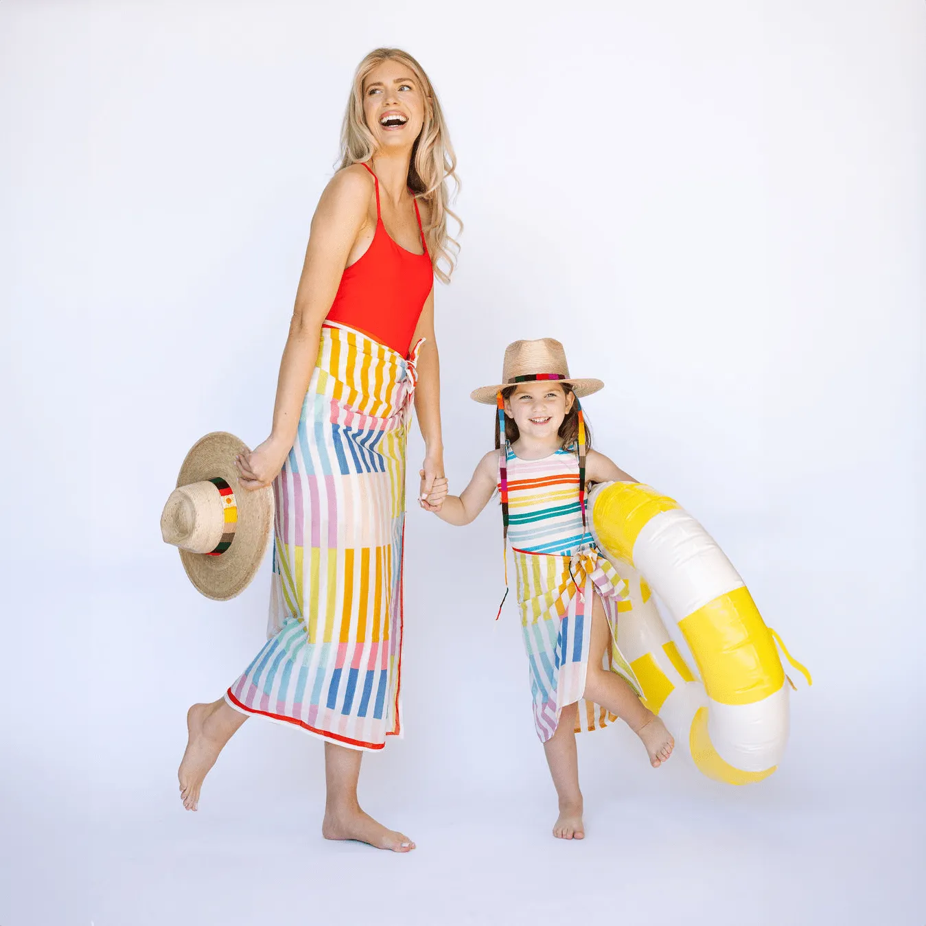 Kids Rosita Palm Sun Hat with Straps sold by Sunshine Tienda product image thumbnail 2