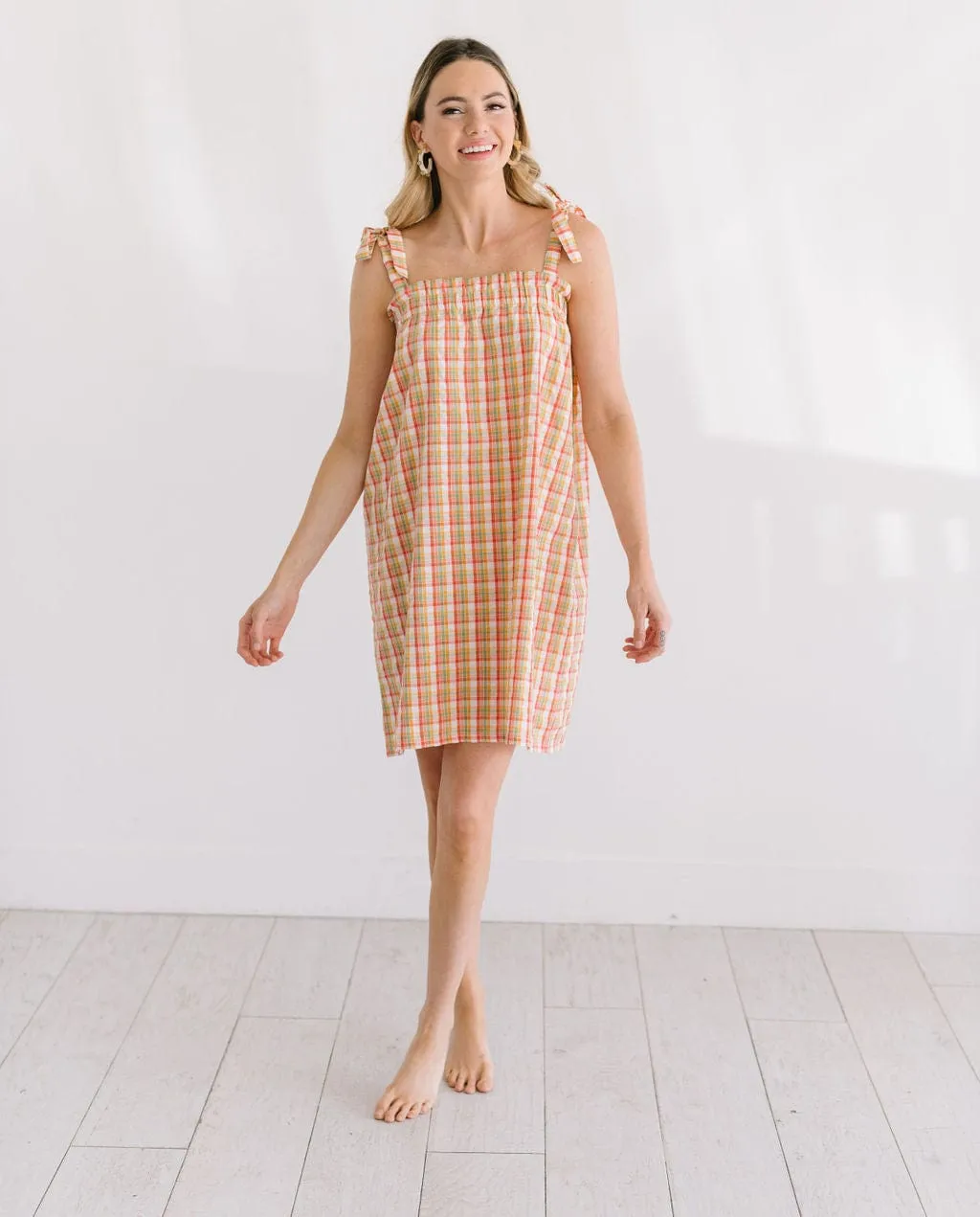 Plaid Kara Dress sold by Sunshine Tienda product image thumbnail 2
