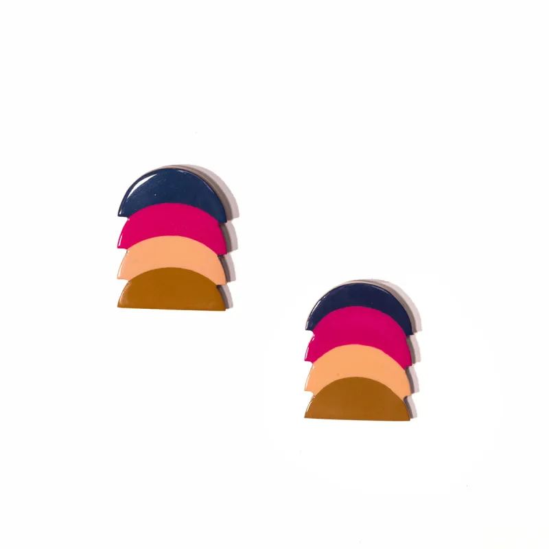 Cuban Sunset Earrings made by Sunshine Tienda