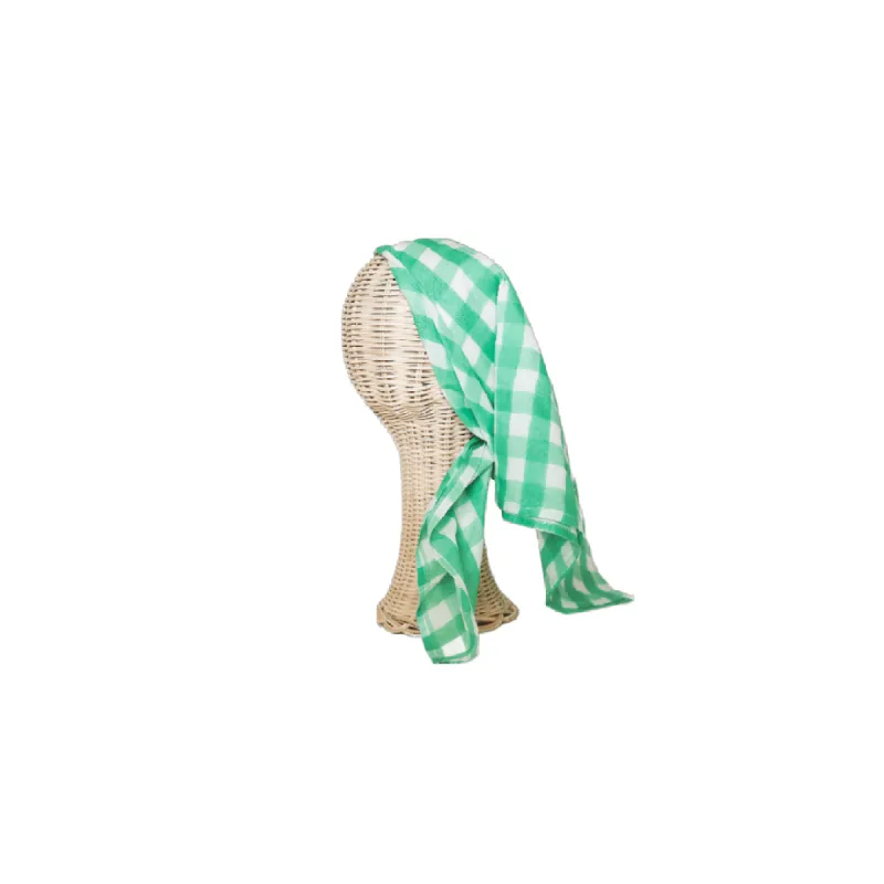 Green Gingham Scarf sold by Sunshine Tienda