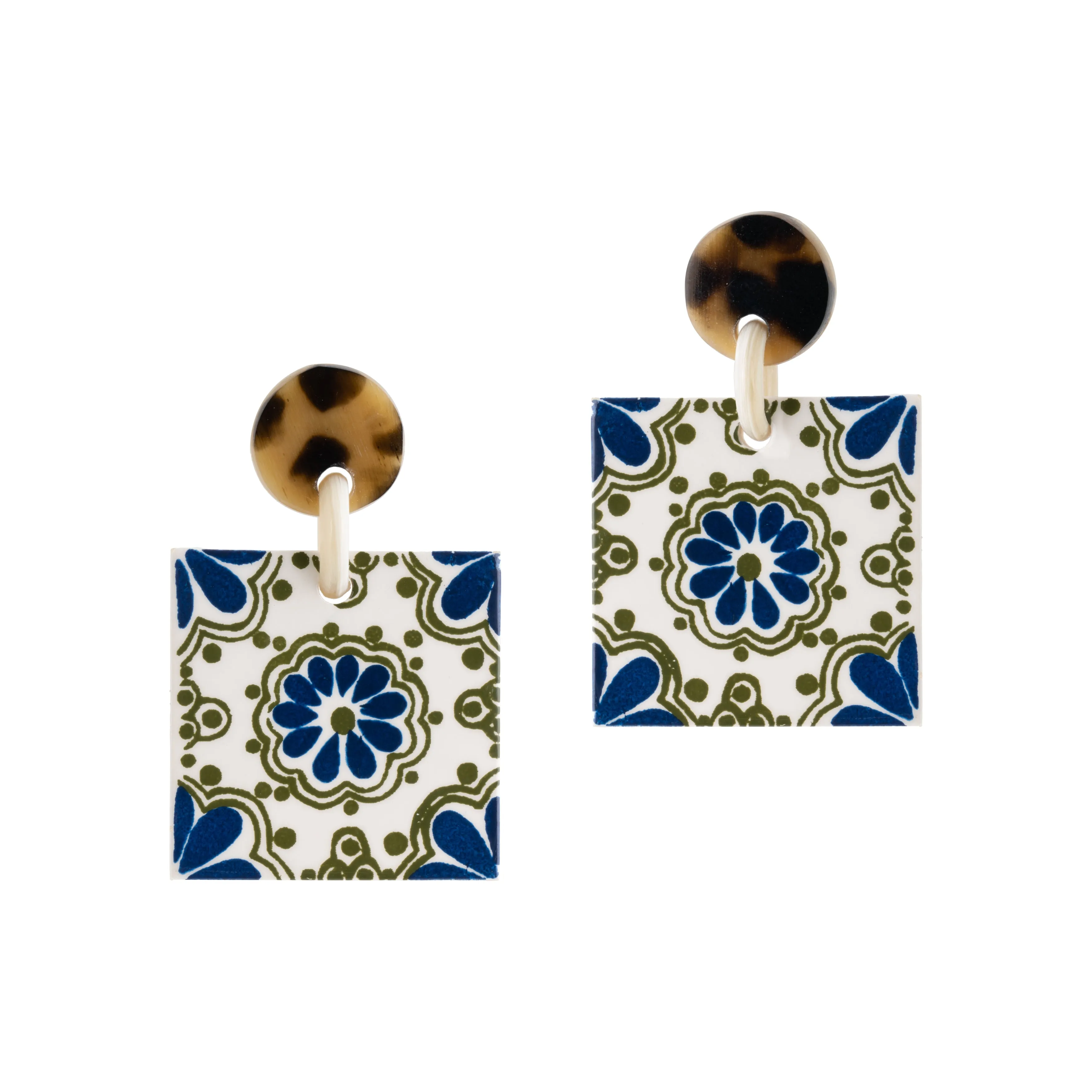 Madre Block Earrings sold by Sunshine Tienda product image thumbnail 2