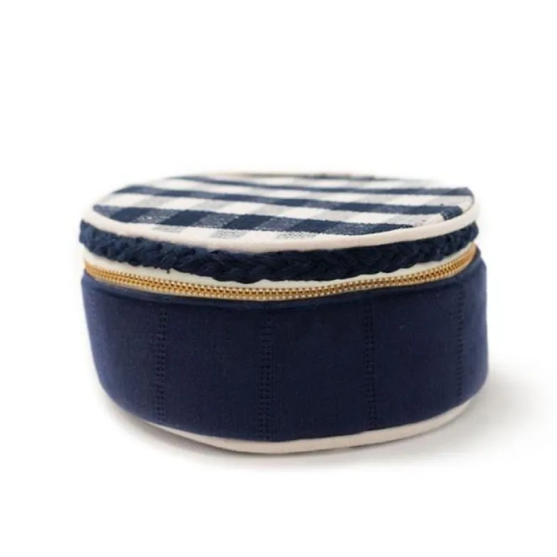 Gingham Jewelry Case made by Sunshine Tienda