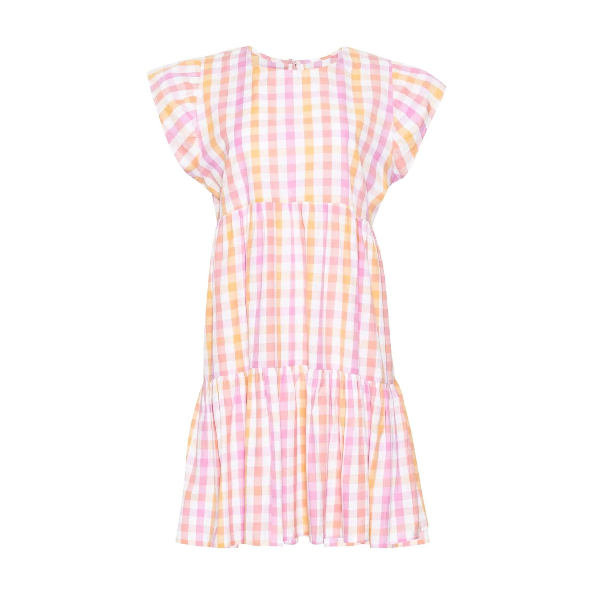 Sherbet Gingham Poppy Dress sold by Sunshine Tienda