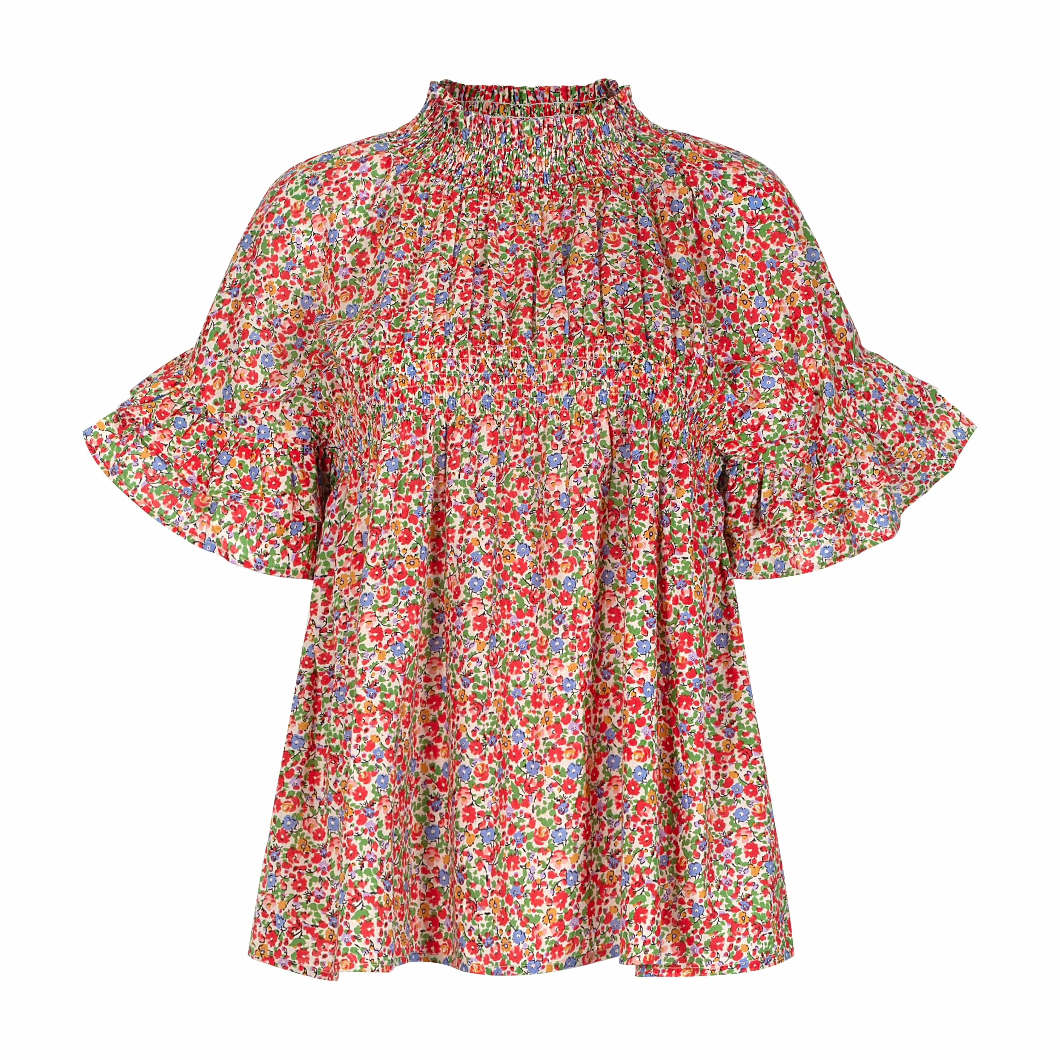 Caroline Flower Flutter Top sold by Sunshine Tienda product image thumbnail 4