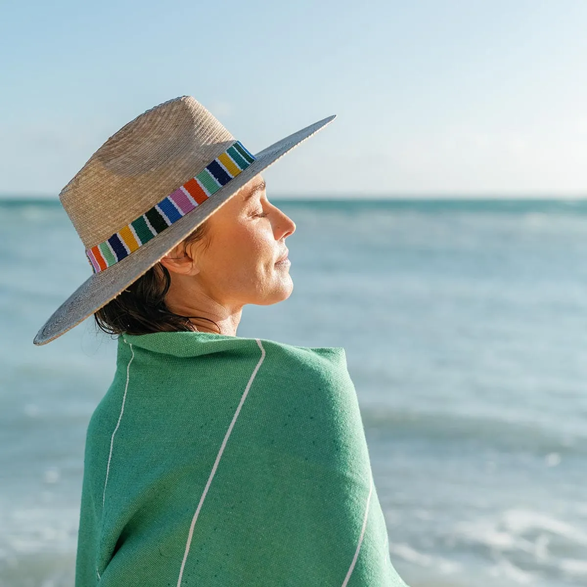 Katerin Palm Hat sold by Sunshine Tienda product image thumbnail 2