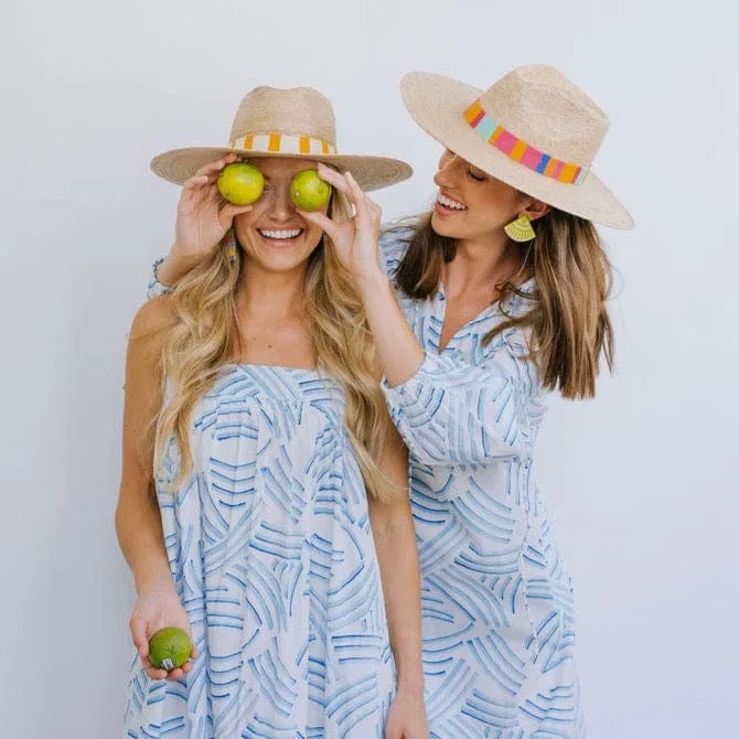 Shark Stripe Florence Dress sold by Sunshine Tienda product image thumbnail 5