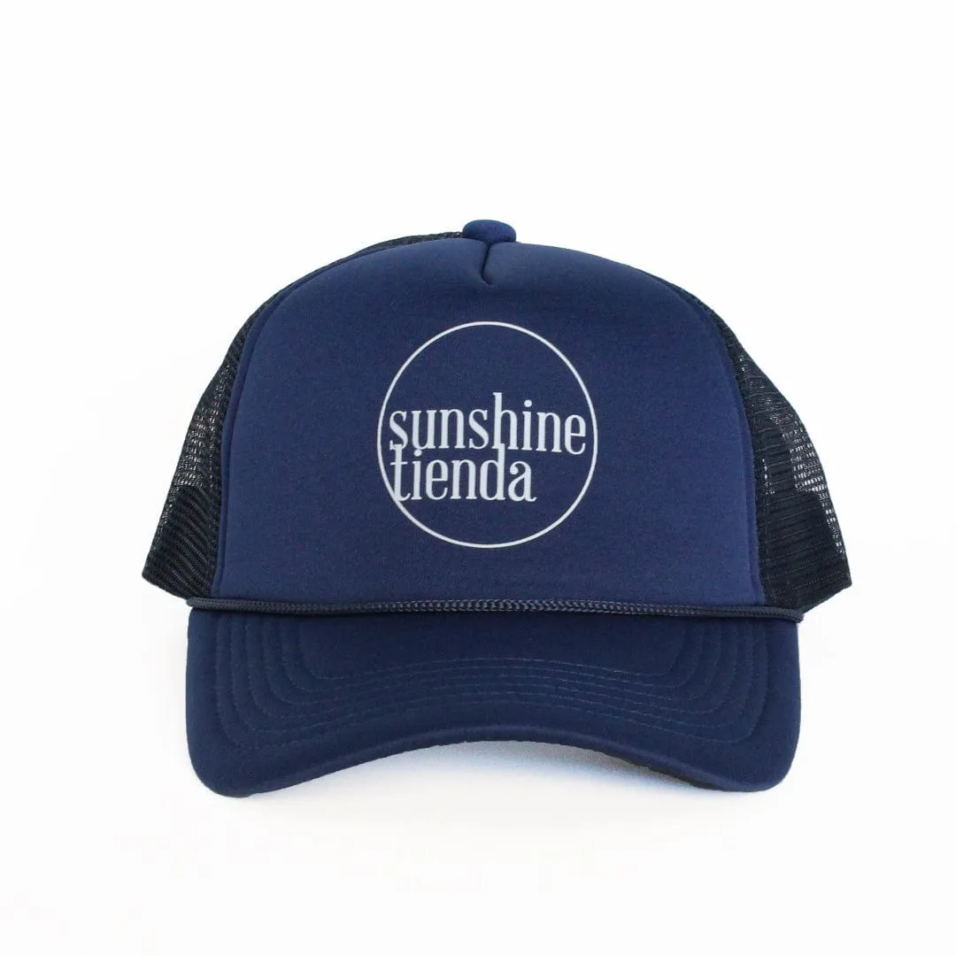 Navy Sunshine Tienda Trucker Hat sold by Sunshine Tienda