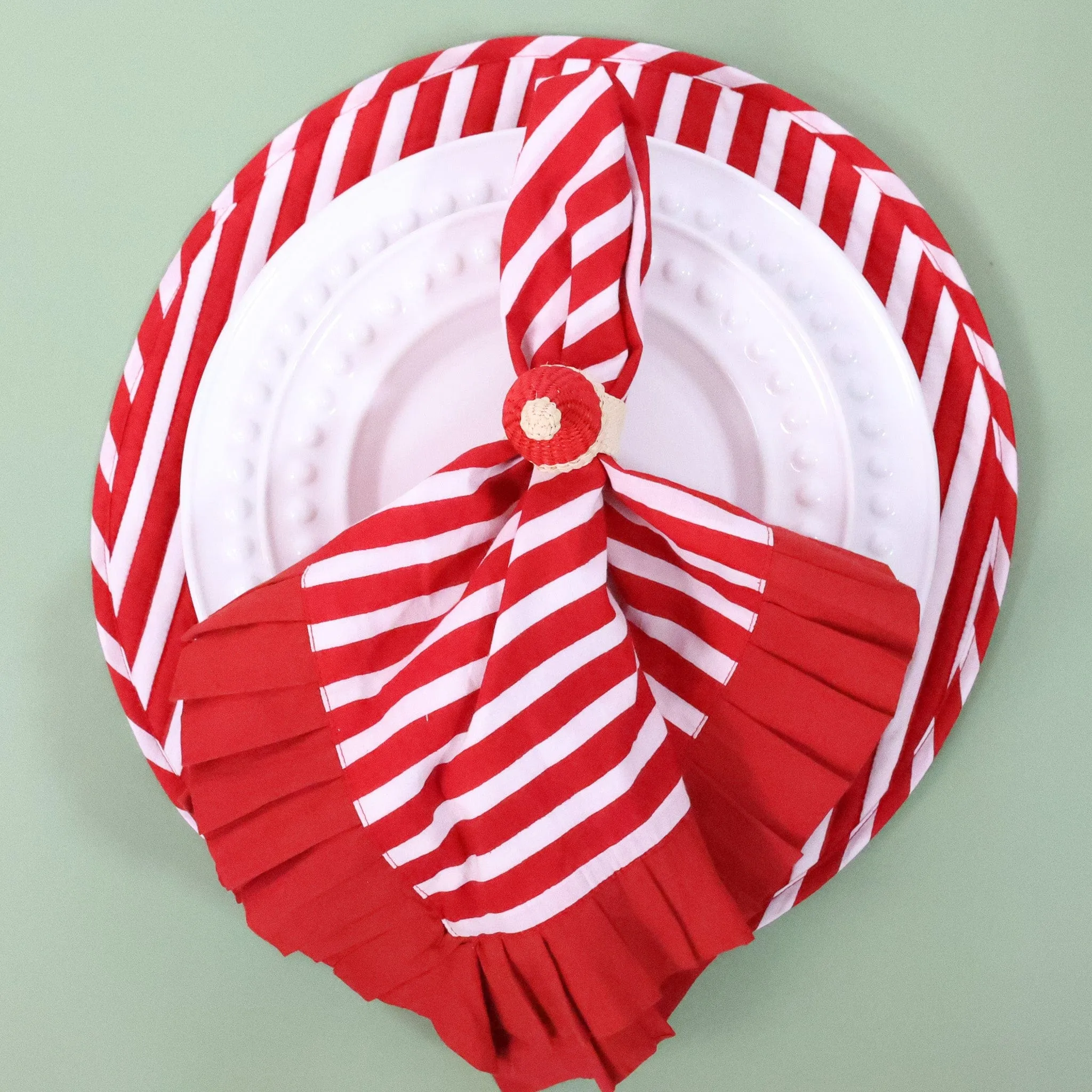 Christmas Hat Napkin Ring sold by Sunshine Tienda product image thumbnail 2