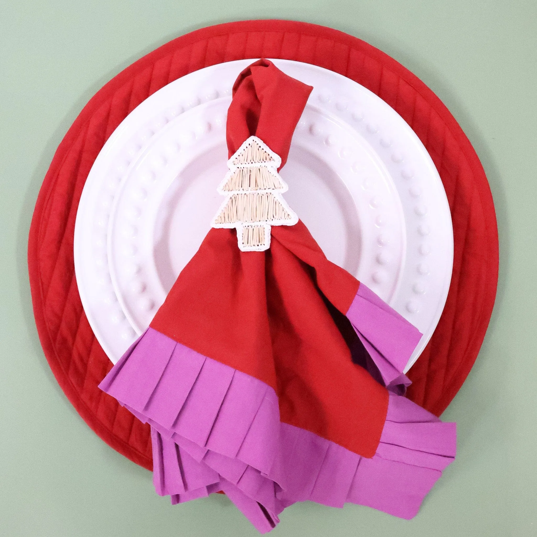 Christmas Tree Napkin Ring sold by Sunshine Tienda product image thumbnail 3