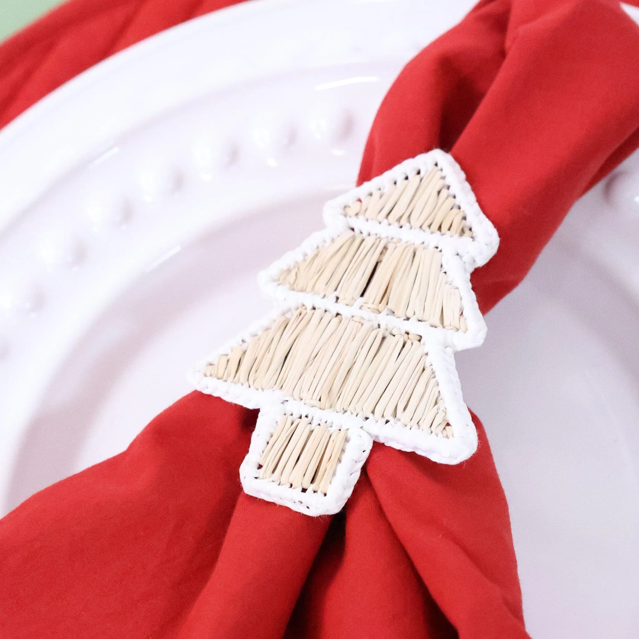 Christmas Tree Napkin Ring sold by Sunshine Tienda