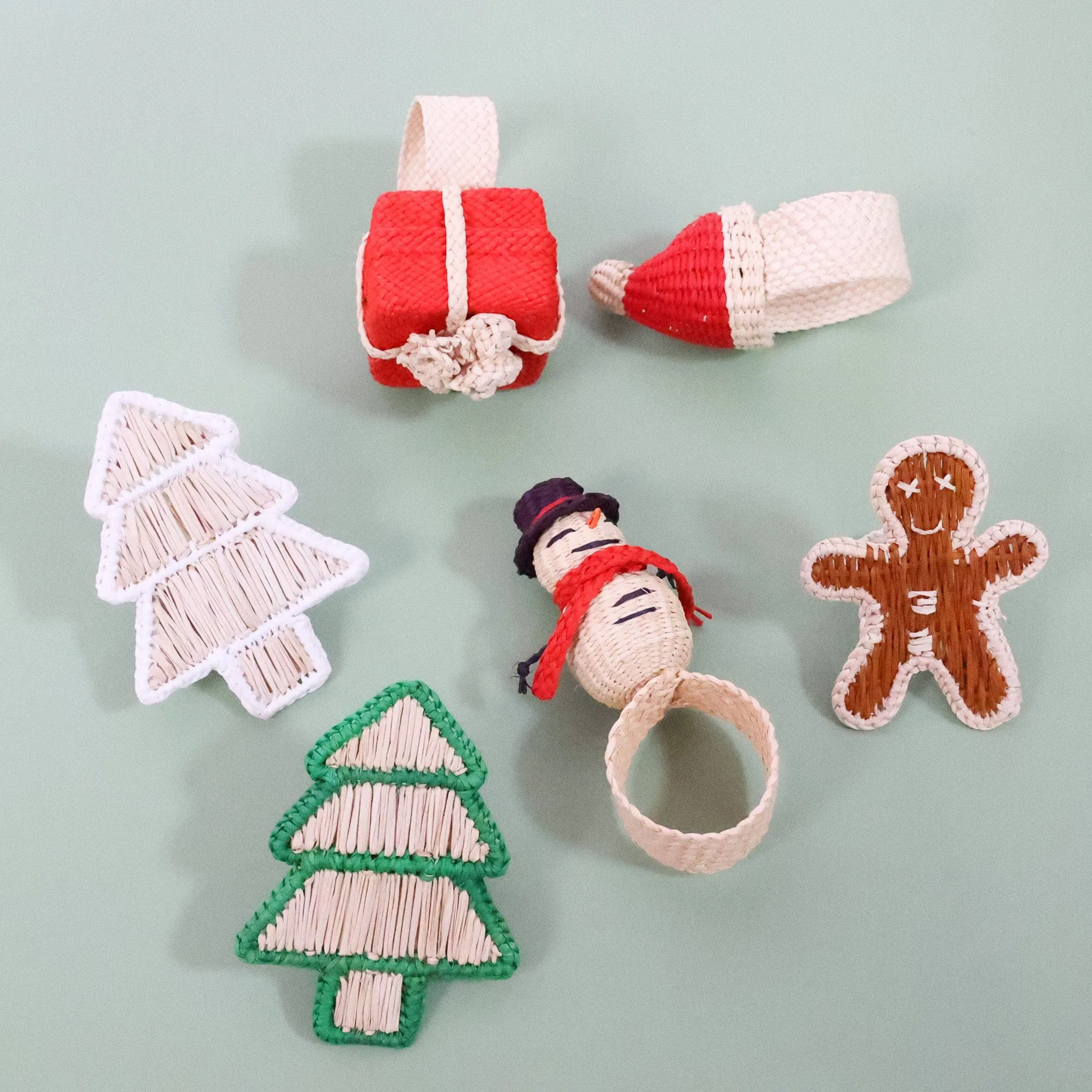 Christmas Tree Napkin Ring sold by Sunshine Tienda product image thumbnail 5