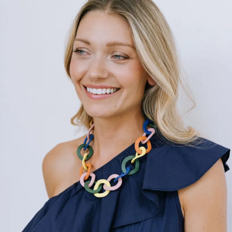 Island Link Necklace sold by Sunshine Tienda