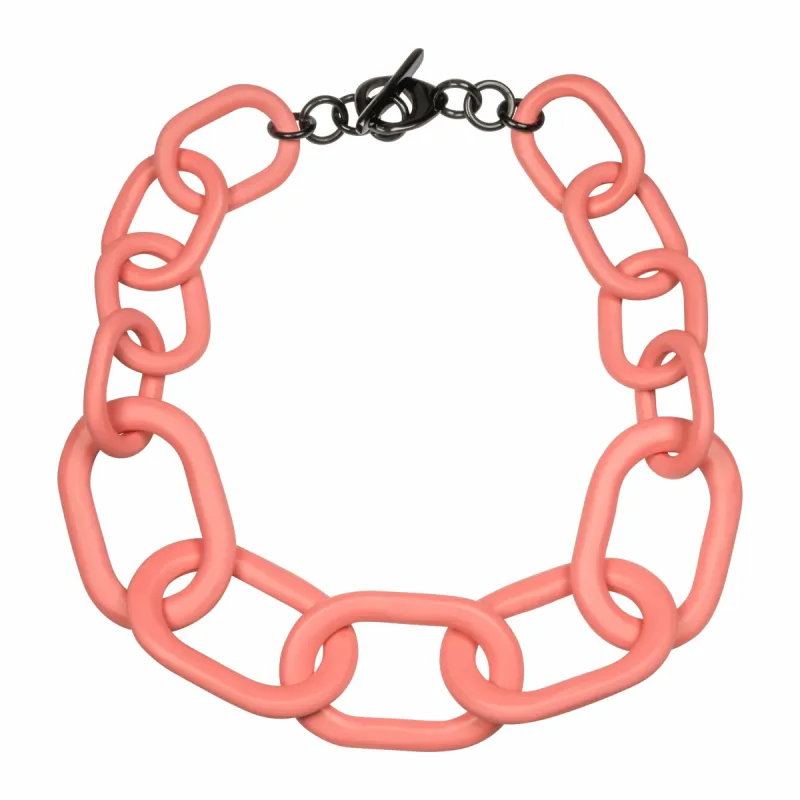 Pink Link Necklace sold by Sunshine Tienda