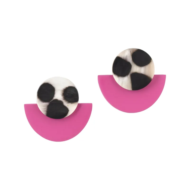 Hibiscus Zocalo Studs sold by Sunshine Tienda